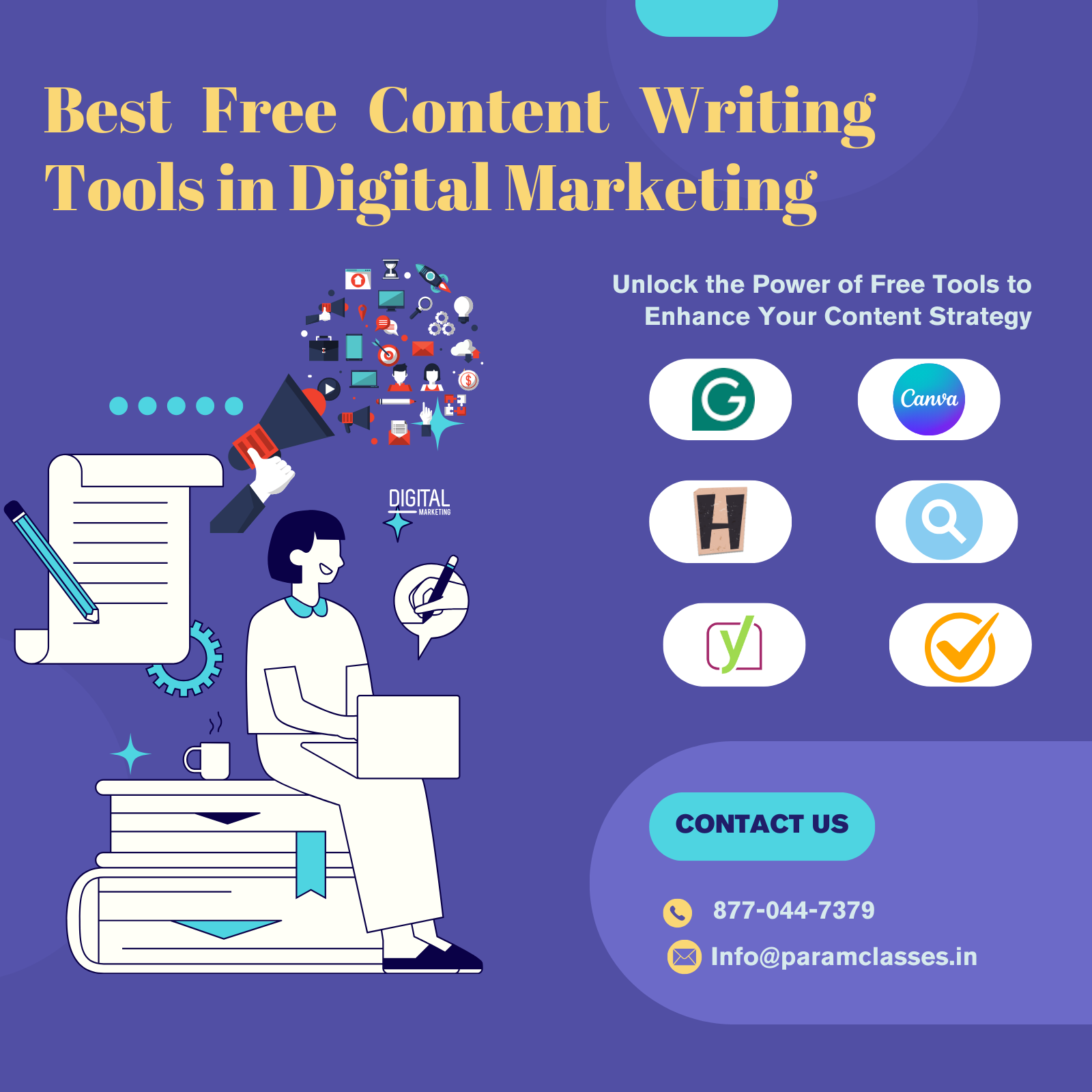 Best Free Content Writing Tools for Digital Marketing